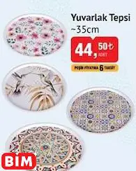 YUVARLAK TEPSİ ~35CM